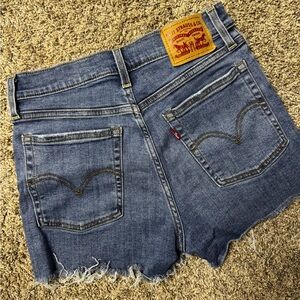 Levi's Blue Denim Women's Shorts